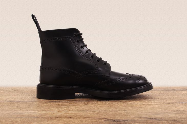 トリッカーズ(Tricker's) MALTON ウィングチップ [TRIM2508A11_BLACK] UKサイズ仕様 革靴 | Trading  Post 公式通販