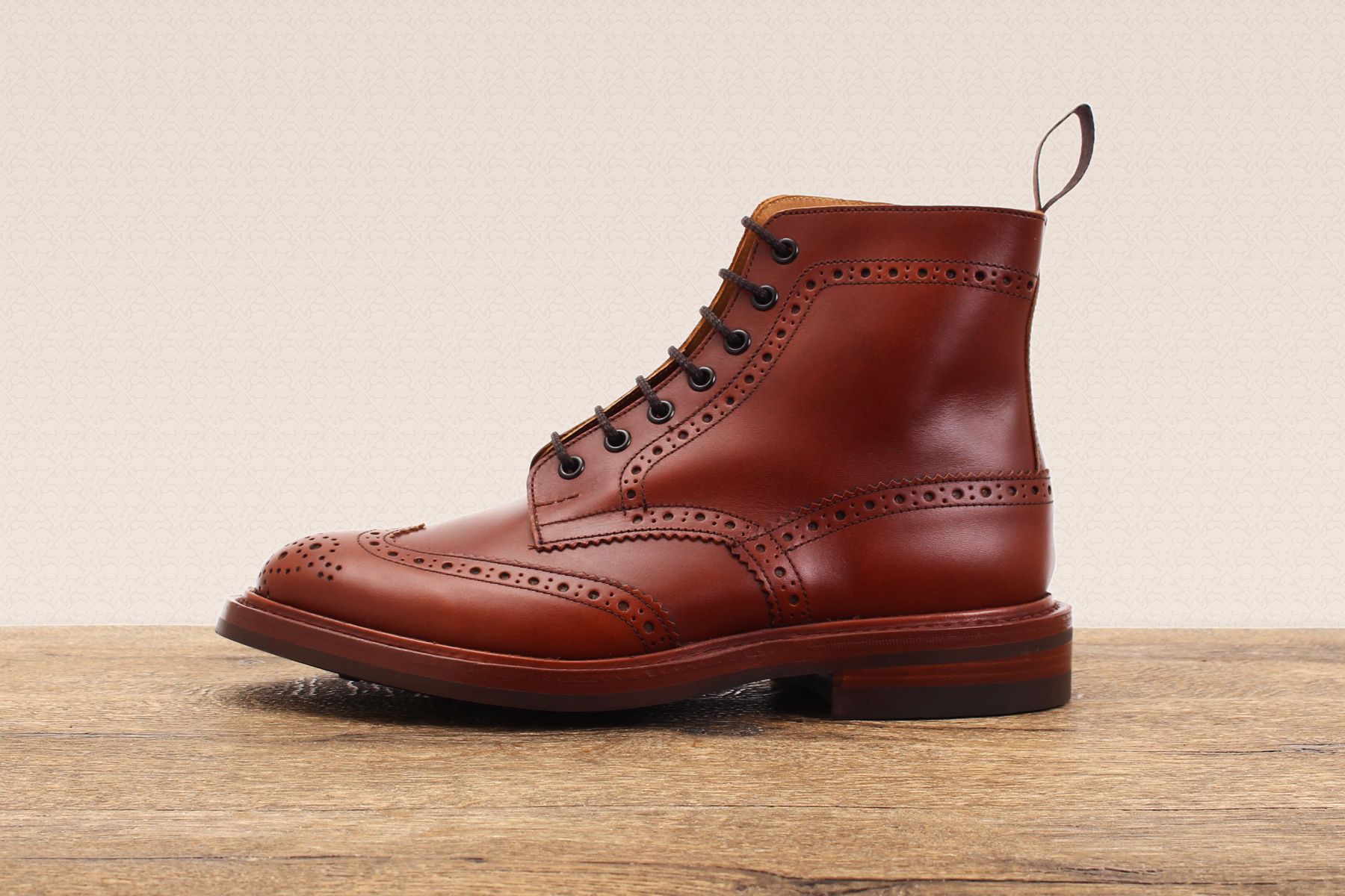トリッカーズ（Tricker's） MALTON ウィングチップ [TRIM2508A12_MARRON] 革靴 | Trading Post 公式通販