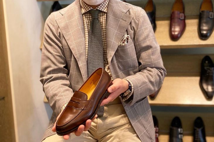 オリエンタル（Oriental）ALBERS ローファー メンズ[ORALBERS06_BROWN] 革靴 | Trading Post 公式通販